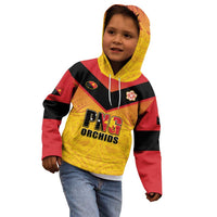 Papua New Guinea Rugby Custom Kid Hoodie Go Orchids Pacific Champions LT05 - Polynesian Pride