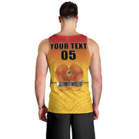 Papua New Guinea Rugby Custom Men Tank Top Go Orchids Pacific Champions LT05 - Polynesian Pride
