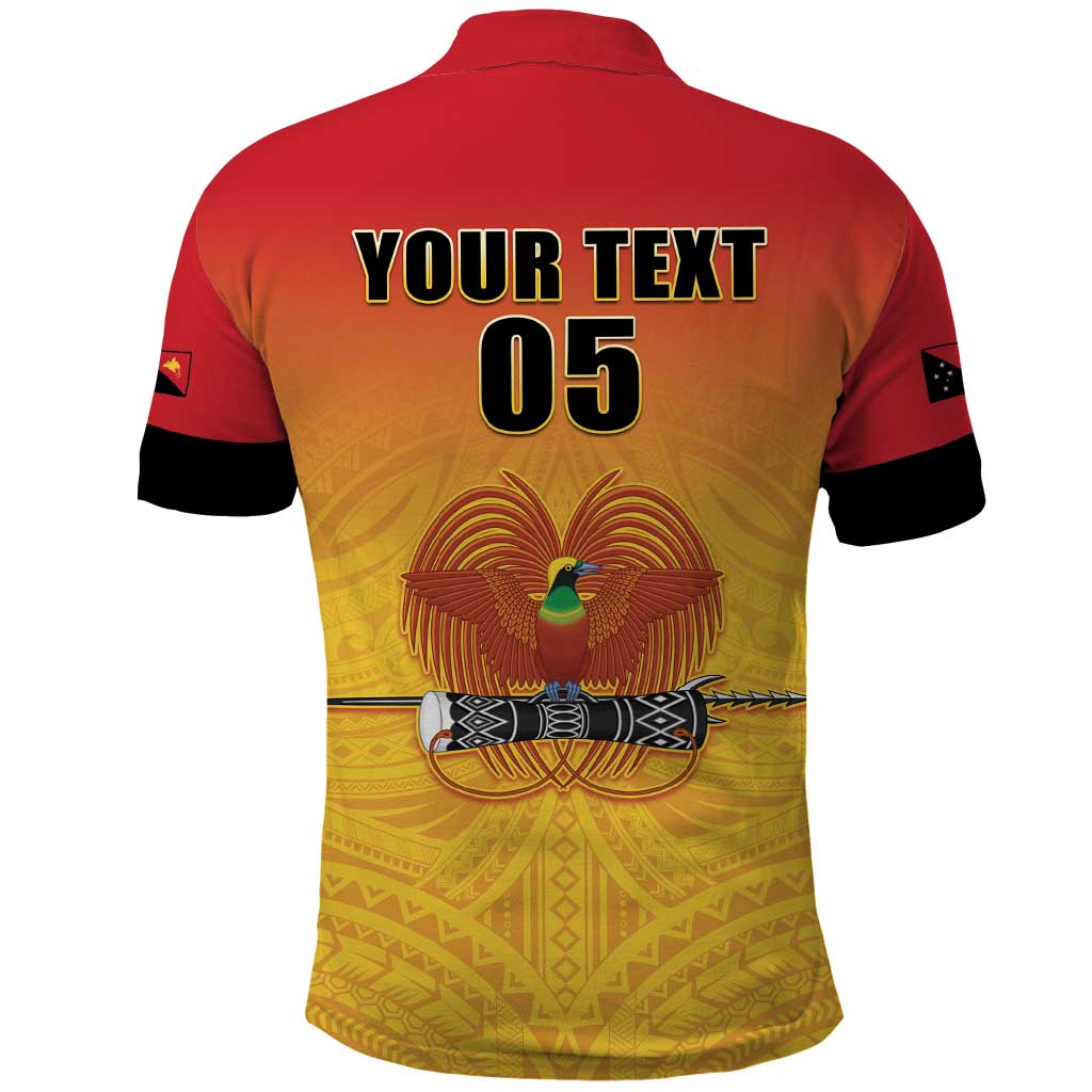 Papua New Guinea Rugby Custom Polo Shirt Go Orchids Pacific Champions LT05 - Polynesian Pride