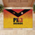 Papua New Guinea Rugby Rubber Doormat Go Orchids Pacific Champions