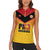 Papua New Guinea Rugby Custom Women Sleeveless Polo Shirt Go Orchids Pacific Champions