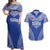 Fetu Samoa Rugby Custom Couples Matching Off Shoulder Maxi Dress and Hawaiian Shirt Go Champions