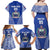 Fetu Samoa Rugby Custom Family Matching Off Shoulder Maxi Dress and Hawaiian Shirt Go Champions