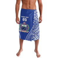Fetu Samoa Rugby Custom Lavalava Go Champions LT05 Blue - Polynesian Pride