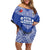 Fetu Samoa Rugby Custom Off Shoulder Short Dress Go Champions