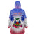 Personalised Haiti Independence Day Wearable Blanket Hoodie Neg Maron Polynesian Style LT05 - Polynesian Pride