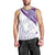 Purple Polynesian Tribal Turtle Floral Pattern Men Tank Top