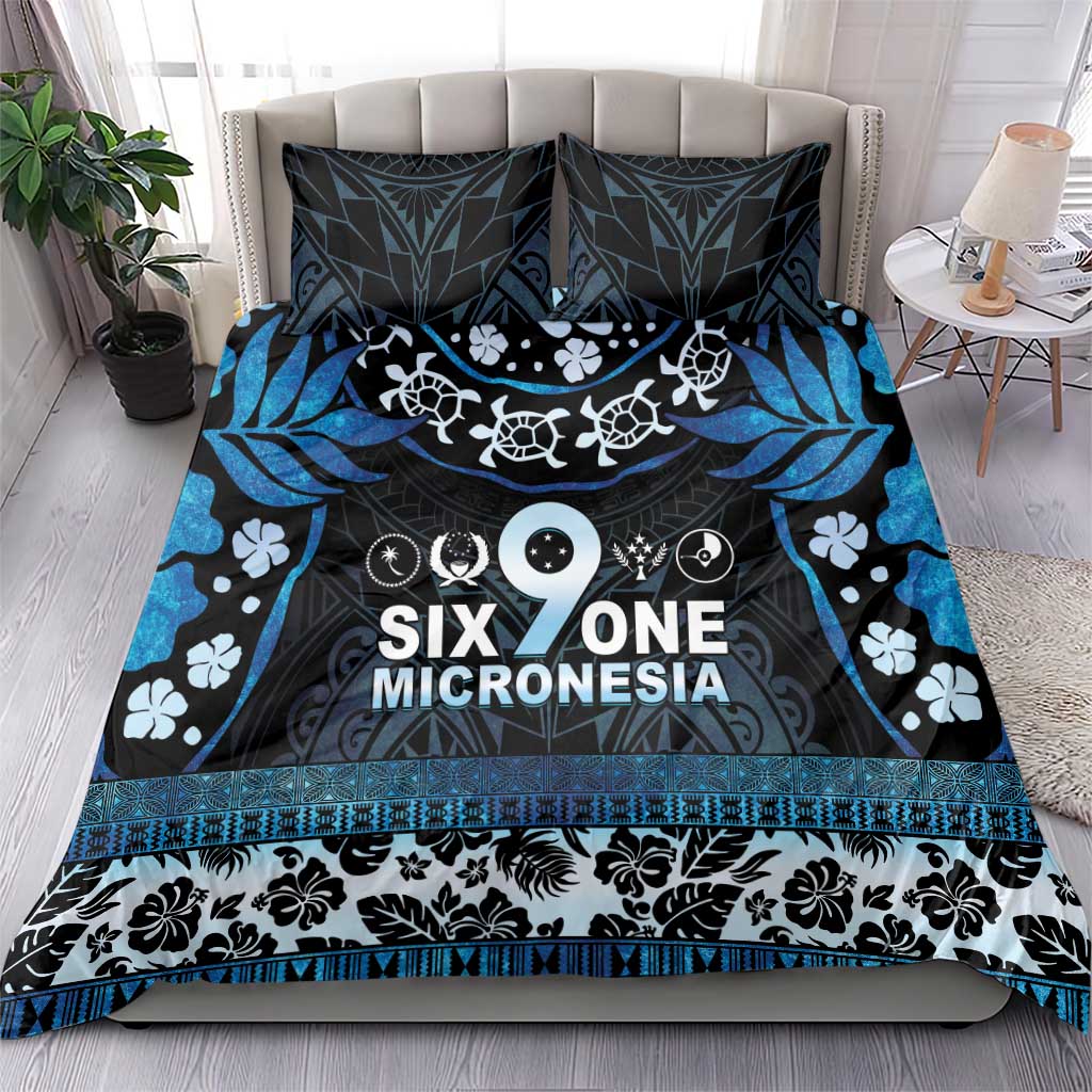 Micronesia FSM 691 Bedding Set Respect Culture LT05 - Polynesian Pride