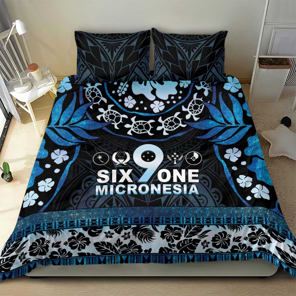 Micronesia FSM 691 Bedding Set Respect Culture LT05 - Polynesian Pride