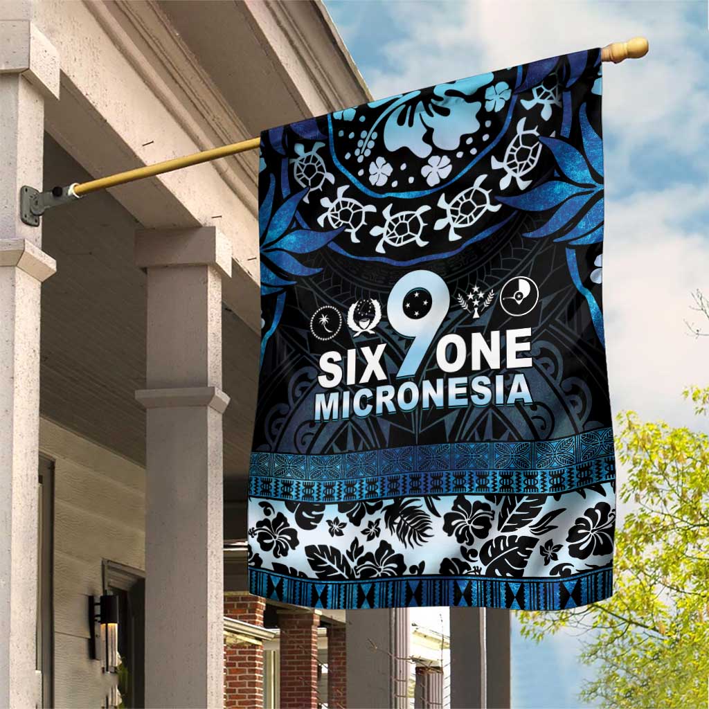 Micronesia FSM 691 Garden Flag Respect Culture LT05 House Flag Blue - Polynesian Pride