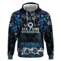 Micronesia FSM 691 Hoodie Respect Culture LT05 Pullover Hoodie Blue - Polynesian Pride