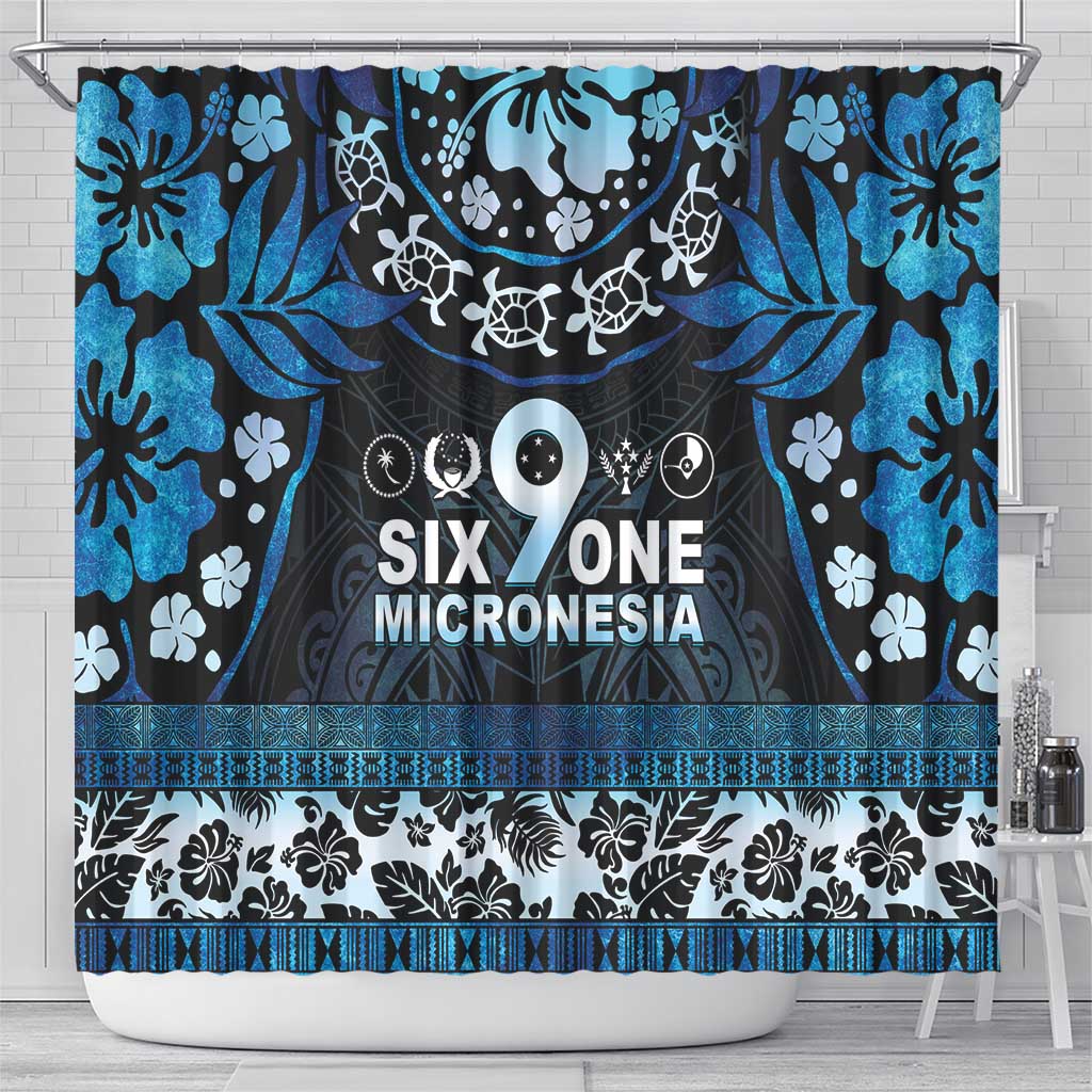 Micronesia FSM 691 Shower Curtain Respect Culture LT05 - Polynesian Pride