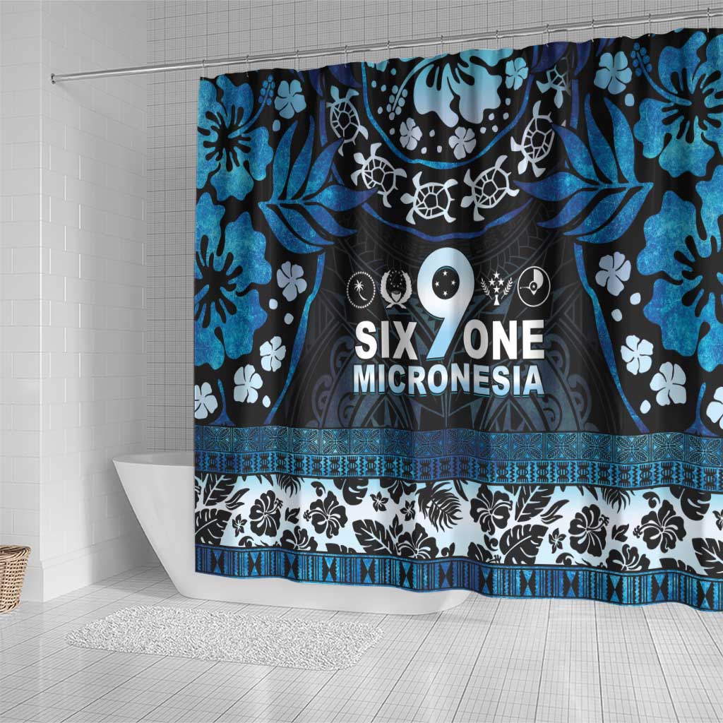 Micronesia FSM 691 Shower Curtain Respect Culture LT05 - Polynesian Pride