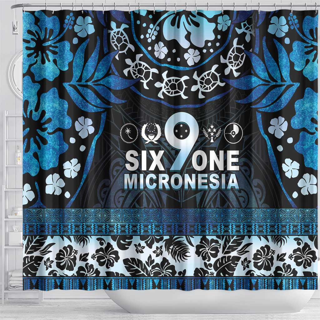 Micronesia FSM 691 Shower Curtain Respect Culture LT05 - Polynesian Pride