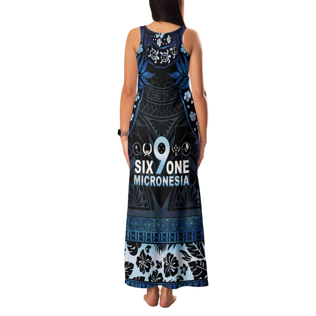 Micronesia FSM 691 Tank Maxi Dress Respect Culture LT05 - Polynesian Pride
