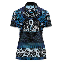 Micronesia FSM 691 Women Polo Shirt Respect Culture LT05 - Polynesian Pride