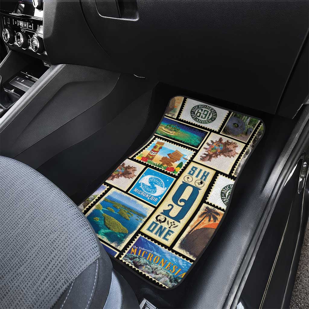FSM Micronesia Culture Car Mats LT05 - Polynesian Pride