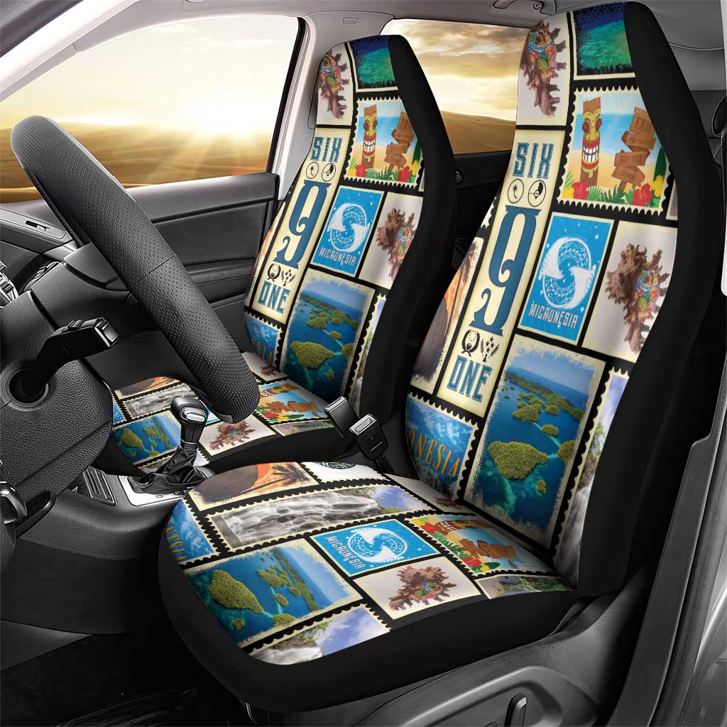 FSM Micronesia Culture Car Seat Cover LT05 - Polynesian Pride