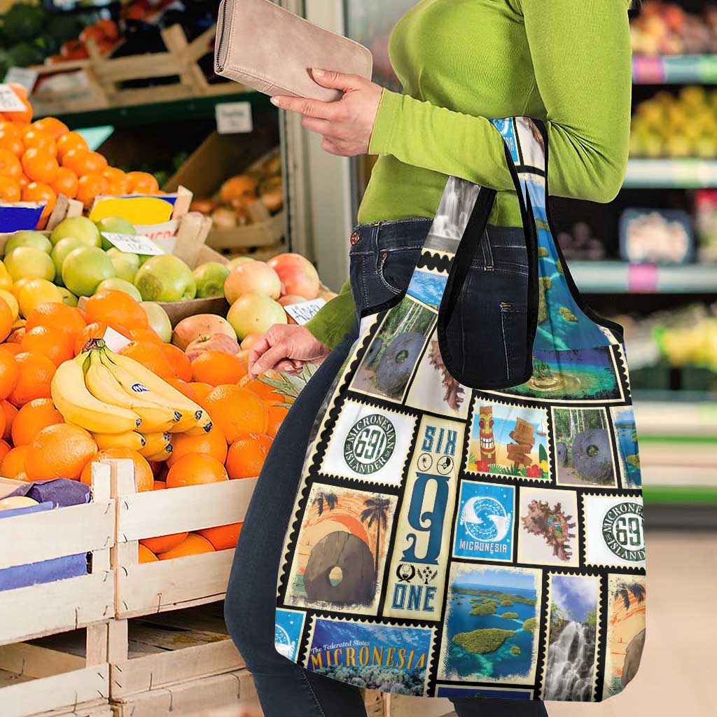 FSM Micronesia Culture Grocery Bag LT05 - Polynesian Pride