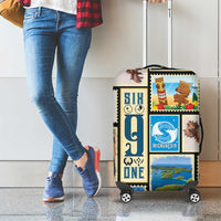 FSM Micronesia Culture Luggage Cover LT05 - Polynesian Pride