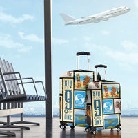 FSM Micronesia Culture Luggage Cover LT05 - Polynesian Pride