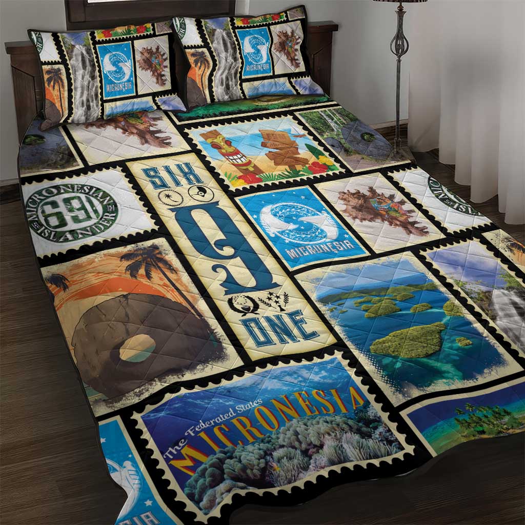 FSM Micronesia Culture Quilt Bed Set LT05 Colorful - Polynesian Pride