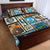 FSM Micronesia Culture Quilt Bed Set