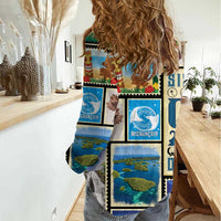 FSM Micronesia Culture Women Casual Shirt LT05 - Polynesian Pride