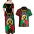 Vanuatu 44th Independence Day Couples Matching Off Shoulder Maxi Dress and Hawaiian Shirt Long God Yumi Stanap Wild Boar