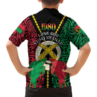 Vanuatu 46th Independence Day Hawaiian Shirt Long God Yumi Stanap Wild Boar LT05 - Polynesian Pride