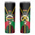 Vanuatu 44th Independence Day Skinny Tumbler Long God Yumi Stanap Wild Boar