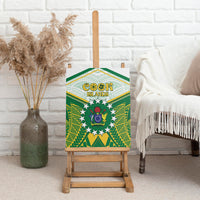 Cook Islands Ra o te Ui Ariki Canvas Wall Art Polynesian Pattern LT05 - Polynesian Pride