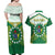 Personalised Cook Islands Ra o te Ui Ariki Couples Matching Off Shoulder Maxi Dress and Hawaiian Shirt Polynesian Pattern