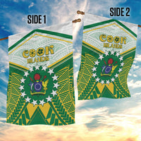 Cook Islands Ra o te Ui Ariki Garden Flag Polynesian Pattern LT05 - Polynesian Pride