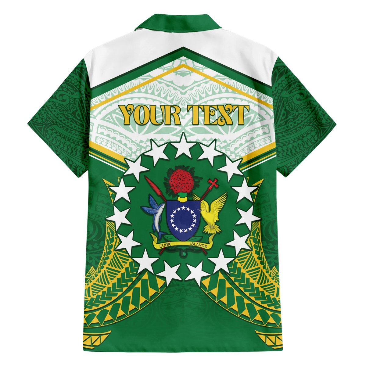 Personalised Cook Islands Ra o te Ui Ariki Hawaiian Shirt Polynesian Pattern LT05 - Polynesian Pride