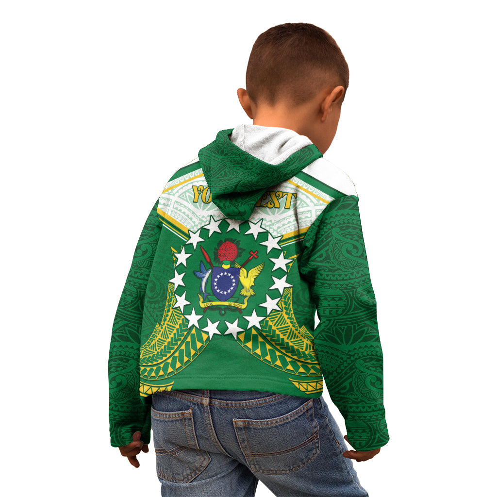 Personalised Cook Islands Ra o te Ui Ariki Kid Hoodie Polynesian Pattern LT05 - Polynesian Pride