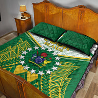 Cook Islands Ra o te Ui Ariki Quilt Bed Set Polynesian Pattern LT05 - Polynesian Pride
