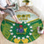 Cook Islands Ra o te Ui Ariki Round Carpet Polynesian Pattern