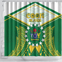 Cook Islands Ra o te Ui Ariki Shower Curtain Polynesian Pattern LT05 - Polynesian Pride