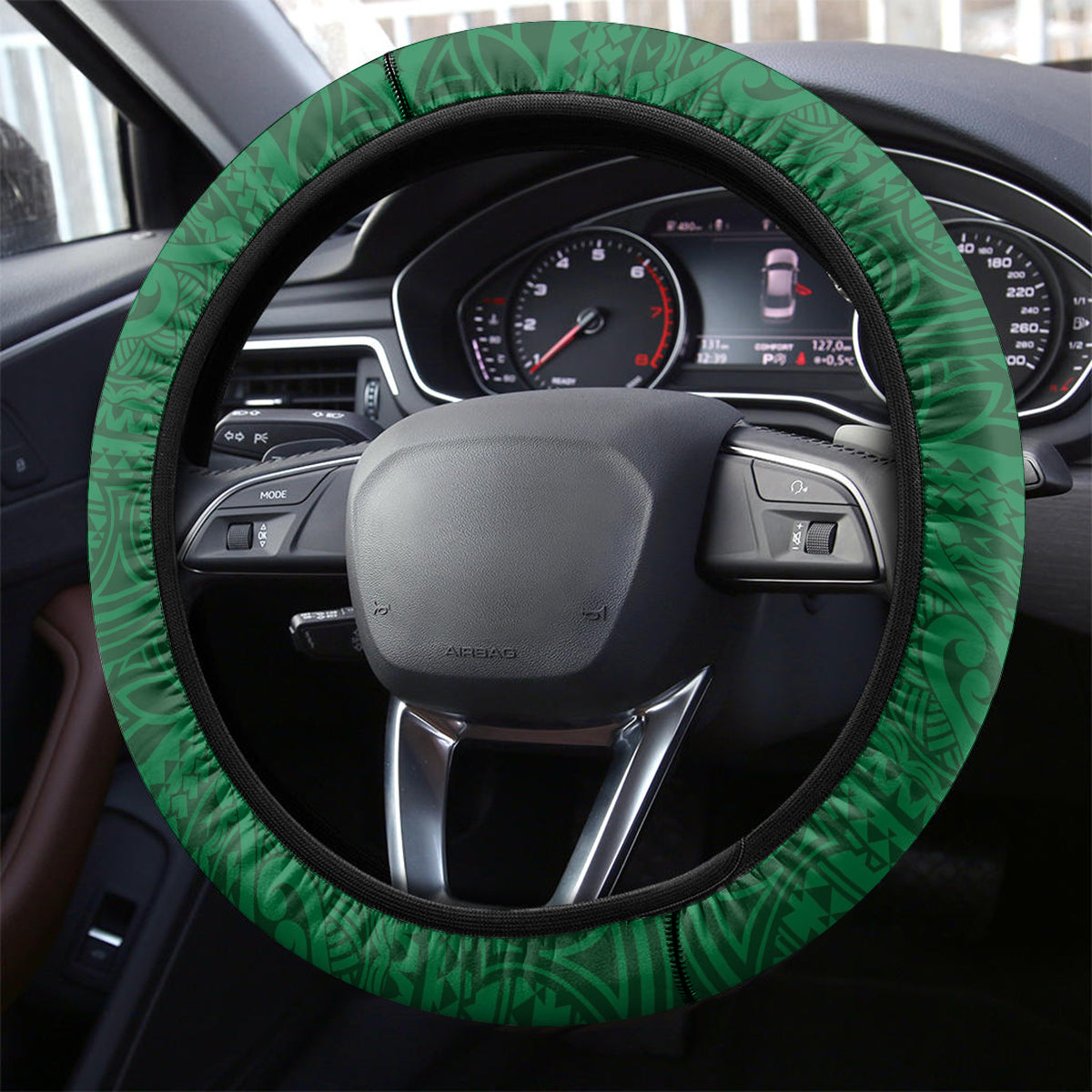 Cook Islands Ra o te Ui Ariki Steering Wheel Cover Polynesian Pattern LT05 - Polynesian Pride