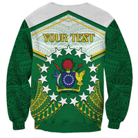 Personalised Cook Islands Ra o te Ui Ariki Sweatshirt Polynesian Pattern LT05 - Polynesian Pride