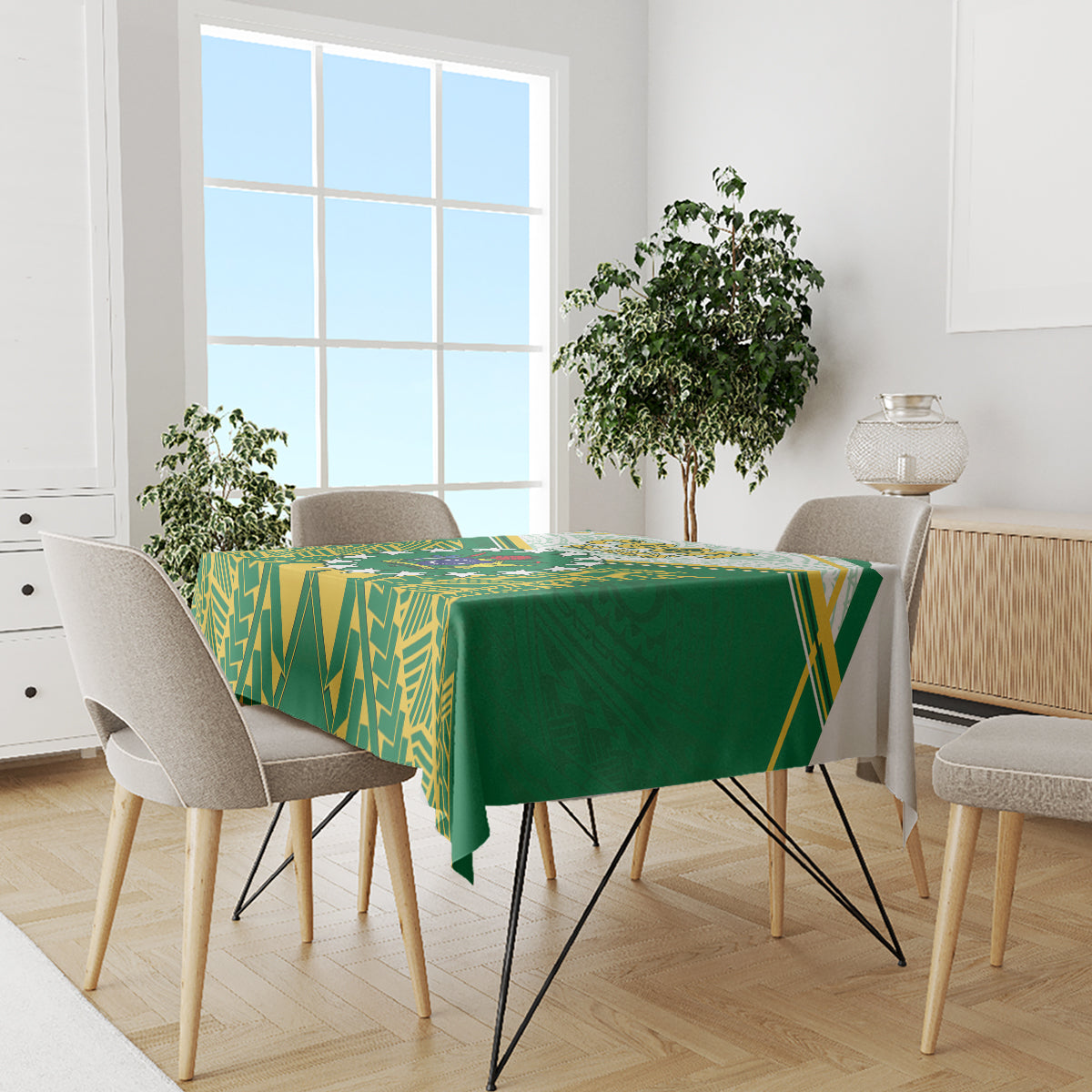 Cook Islands Ra o te Ui Ariki Tablecloth Polynesian Pattern LT05 - Polynesian Pride