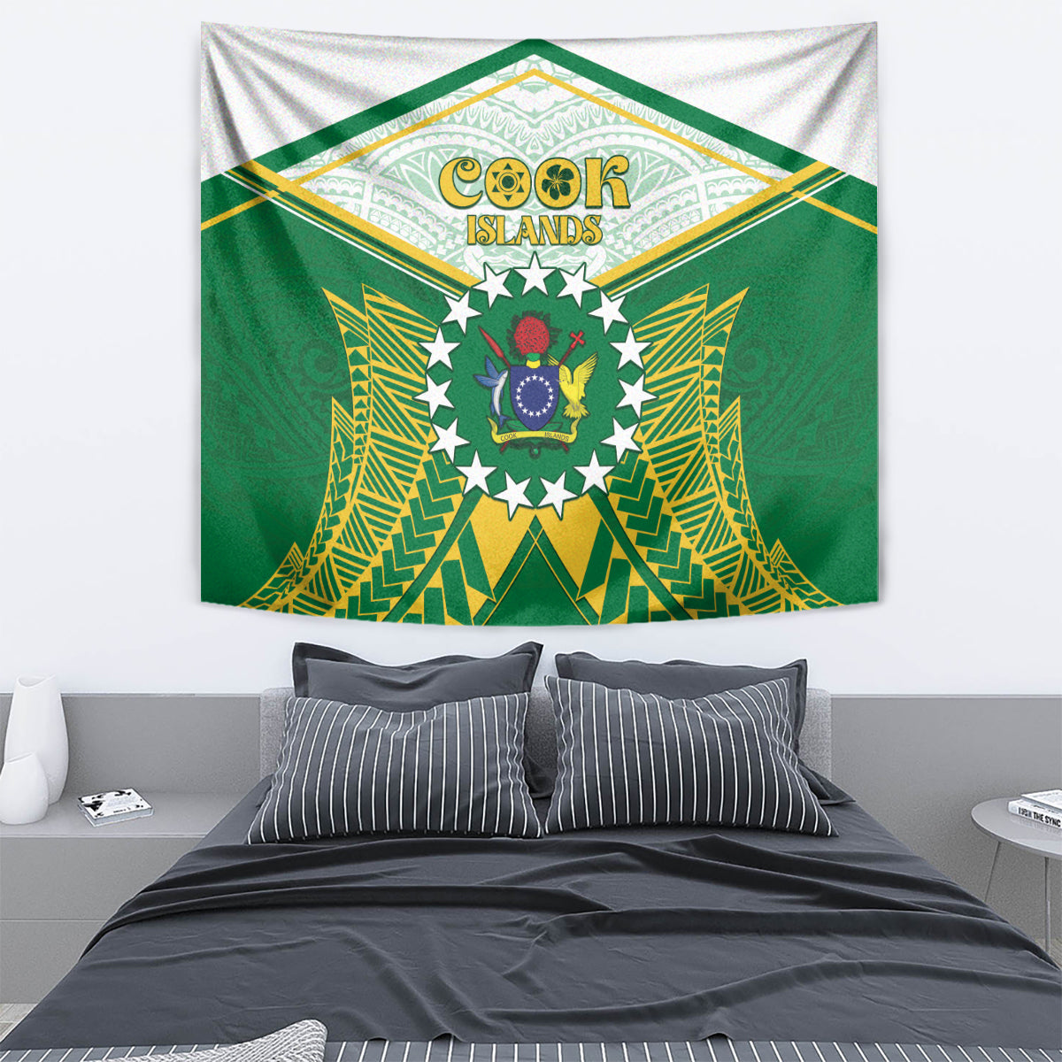 Cook Islands Ra o te Ui Ariki Tapestry Polynesian Pattern LT05 - Polynesian Pride