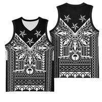 Black Philippines Sun Star Basketball Jersey Igorot Tribal Inspiration LT05 - Polynesian Pride