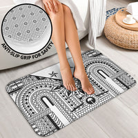 White Philippines Sun Star Bathroom Set Igorot Tribal Inspiration LT05 - Polynesian Pride