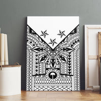 White Philippines Sun Star Canvas Wall Art Igorot Tribal Inspiration LT05 - Polynesian Pride