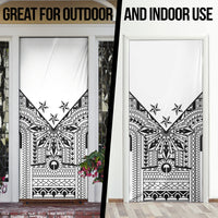 White Philippines Sun Star Door Cover Igorot Tribal Inspiration LT05 - Polynesian Pride