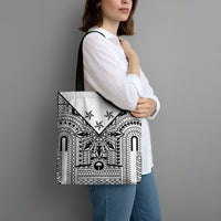 White Philippines Sun Star Tote Bag Igorot Tribal Inspiration LT05 - Polynesian Pride