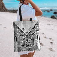 White Philippines Sun Star Tote Bag Igorot Tribal Inspiration LT05 - Polynesian Pride