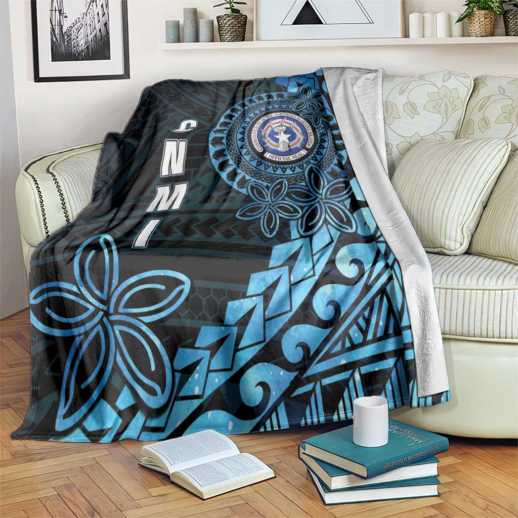 Northern Mariana Islands 78th Liberation Day Blanket LT05 Blue - Polynesian Pride